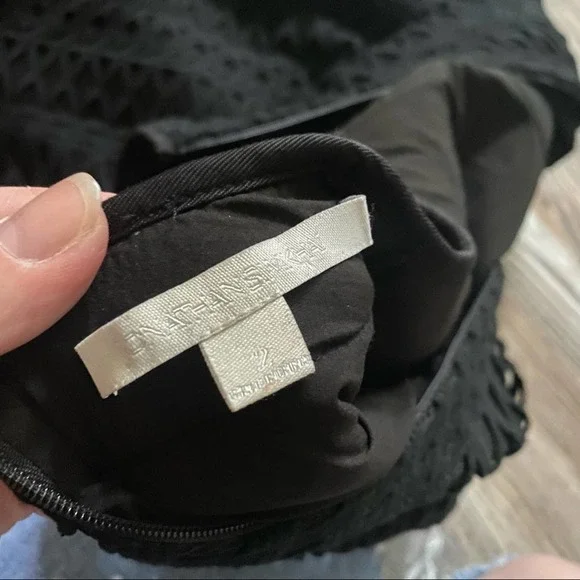 Jonathan Simkhai Cap Sleeve Tread-Lace Dress - Picture 12 of 14